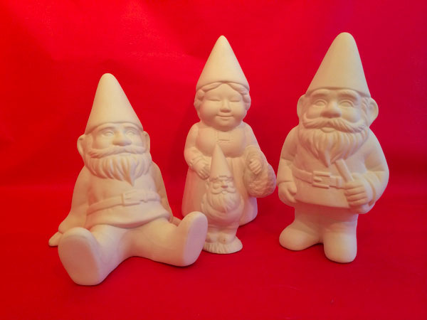 Sample Bisque Shapes - Going Pottie Studio