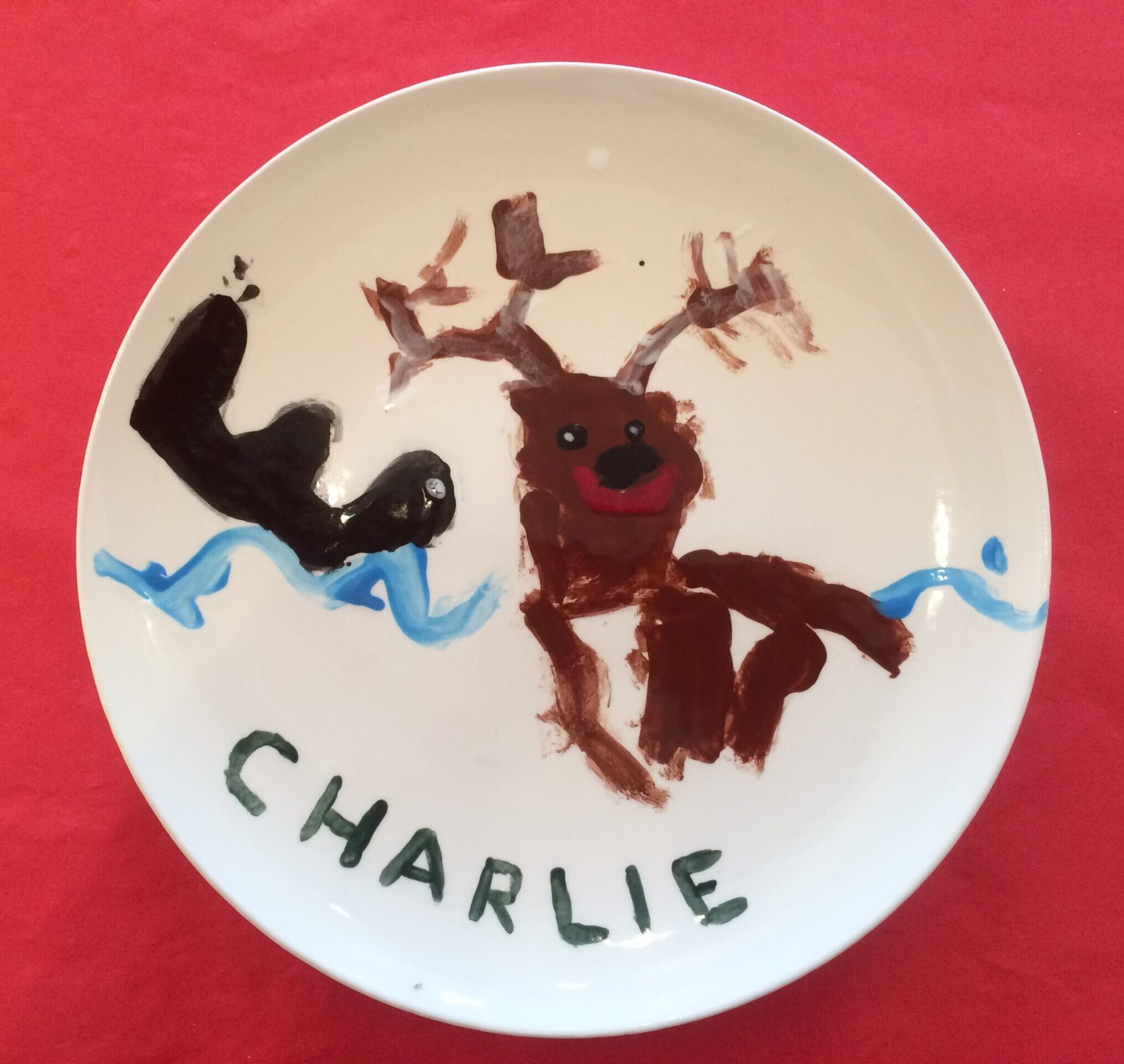 Customer – Rudolph & Nessie Plate